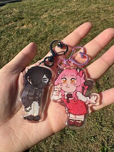 Mystreet Aphmau porte-clés acrylique scintillant 2,5 po. - Etsy France