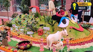 इस्कॉन मंदिर सेक्टर 37 फ़रीदाबाद के भक्तों ने हर्षोल्लास व भक्तिभाव...