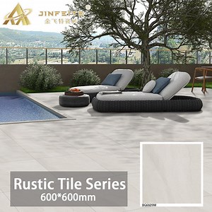 [Hot Item] Light Grey Rustic Porcelain Tile Floor Matt Tile