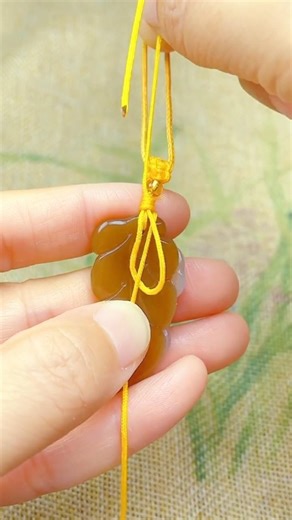 Colorful Rope & Bead Garland Making | Handmade Decorative Craft Process 👍 #craft #outdoors #handmade