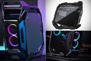 COUGAR Cratus PC Case Has an Angled Design With a Precision-Tooled Steel Tube Frame