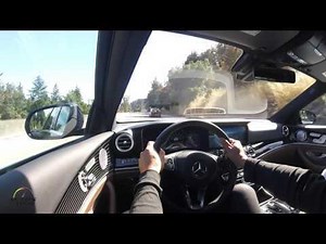 2017 Mercedes-Benz E-Class with active lane change assist