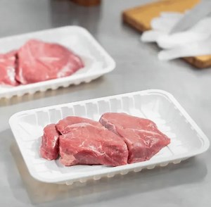 [Hot Item] PP Tray Frozen Meat Thermoformed Trays, Custom Disposable Polystyrene Plastic Beef Food Tray