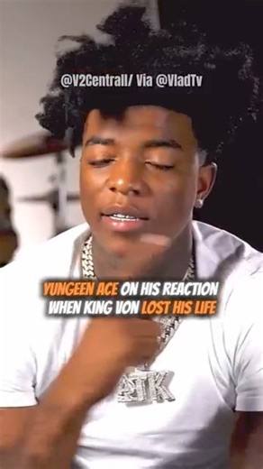 24K views · 389 reactions | YUNGEEN ACE ON LOSING KING VON  . . . Tags️ #yungeenace #kingvon #interview #interviewquestions #jacksonville #florida #Chicago #Chiraq #LLKV #RIPKINGVON #trendingvideo | 퐃퐑퐈퐋퐋 퐂퐋퐈퐌퐀퐓퐄 | Facebook