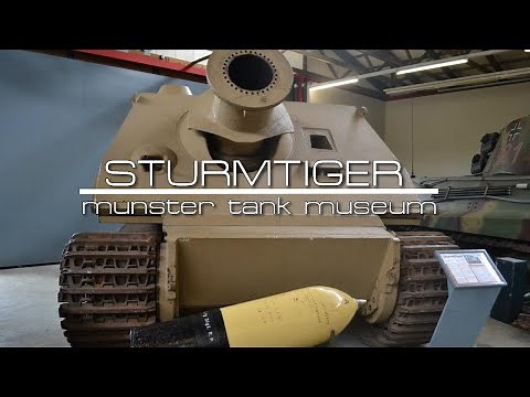 Sturm Tiger Walkaround Panzer Museum Munster