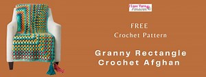 Free Crochet Pattern: Granny Rectangle Crochet Afghan