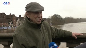 'This is a nasty one... I just hope the defences hold' Columb Howell, who remembers the flood of 1947, speaks to GB News' Will Hollis in Bewdley about severe flooding on the River Severn. 📺 Freeview 236, Sky 515, Virgin 626 Subscribe to our YouTube: https://youtube.com/c/GBNewsOnline | GB News