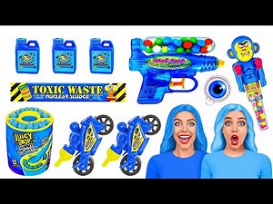 Челлендж с Синей Едой #2 | Едим продукты синего цвета целый день от Multi DO Challenge