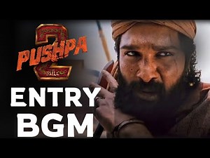 Pushpa 2 entry Bgm| Pushpa 2 entry scene bgm| Allu Arjun mass entry bgm |Pushpa 2 allu arjun bgm
