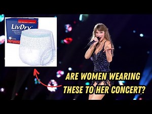 Women Out Here Wearing Adult Diapers to the Taylor Swift Concert