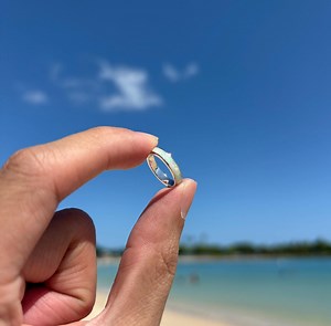 Whiteopal Infinity Midi Ring, Size 2 Sterling Silver Keepsake - Etsy Canada