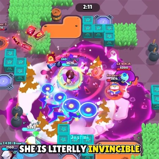 Colette Bug is Nothing 💀🔥 #brawlstars #colette #bug