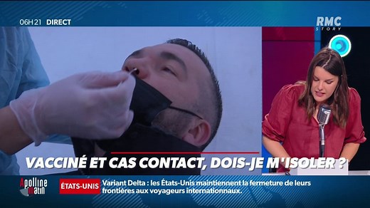 Vacciné et cas contact, dois-je m'isoler?