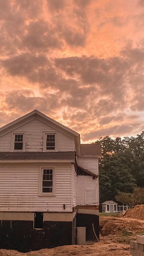 A L L I E B O S S on Instagram: "Many people have called us crazy for putting this much work into an old home instead of building new. There is something to be said about saving part of history ❤️ #the1800bossfarmhouse"