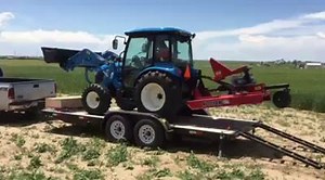 Your wife is an AMAZING driver Darin Harrington! | LS Tractor