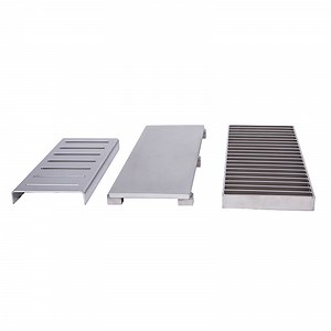 [Hot Item] Rectangular Stainless Steel Tile Insert Floor Horizontal Linear Drainage Grate