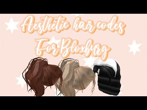 15 Aesthetic Hair codes for Bloxburg