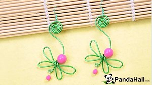 15K views · 489 reactions | How to Wire Wrap Green Dragonfly Earrings...