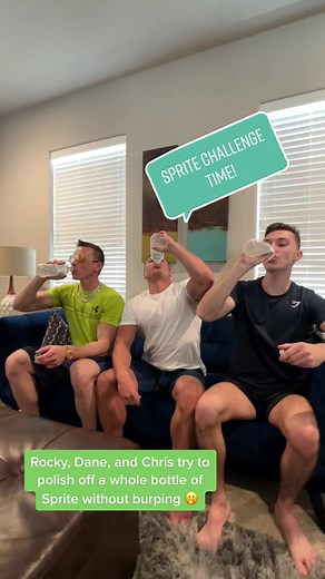 Rocky, Dane, and Chris Attempt the Sprite Challenge!