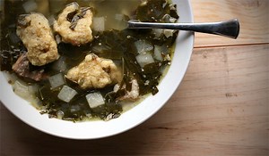Getting back to our green roots with potlikker soup