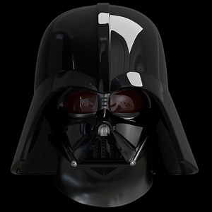 Obi Wan Kenobi Darth Vader Helmet 3D Model - Etsy