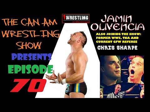 CAN AM WRESTLING SHOW 70: FINAL EPISODE (W) 'GFW' SUPERSTARS JAMIN OLIVENCIA & REFEREE CHRIS SHARPE