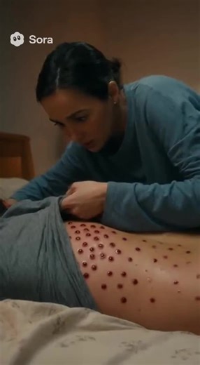 I found dozens of tiny red spots on my husband’s back — they looked like insect eggs. Minutes later, the doctor’s face went pale and said, “Call the police. Now.” 😱 😱 I found 30 red spots on my husband’s back — small, round, like insect eggs. I panicked and rushed him to the emergency room. But when the doctor saw them, his face went white. “Call the police,” he said. David and I have been married eight years. We don’t spend much time together, but our little house in Tennessee has always been