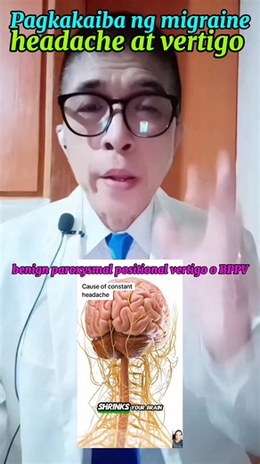 🙇Ano ang pagkakaiba ng migraine, headache at vertigo?🧑‍⚕️ #migraineheadache 🧏 #reelschallenge #reelsfypシ #reelsviralシ #reelsfbシ 🕵️ | Erman Buelva