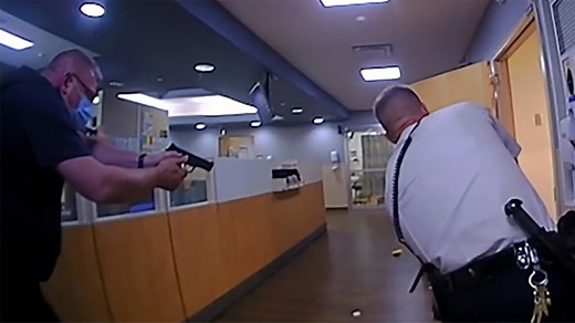 Bodycam shows officers struggle for gun before fatal police shooting at Ohio hospital