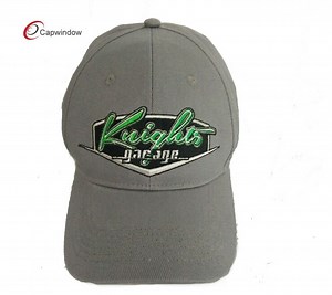 [Hot Item] Stylish Elastic 6 Panel Fitted Baseball Cap with Custom Embroidery