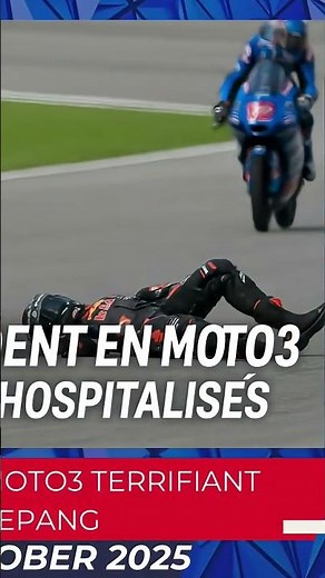 Terrible Moto3 crash: World champion Rueda airlifted after violent collision 💥🌏