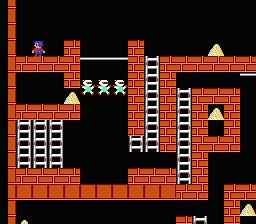 Championship Lode Runner (NES) - online game | RetroGames.cz