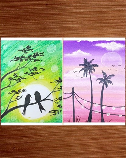 17K views · 487 reactions | Easy and simple scenery drawing ideas for beginners | Drawing Book | Facebook