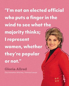 Famed attorney Gloria Allred represents more women’s rights cases than any other private firm in the United States today. With a career spanning over four decades, Allred is well-known for her involvement in multiple high-profile cases, including representing the family of Nicole Brown Simpson in the OJ Simpson murder trial, victims of Fox News host Bill O’Reilly, as well as three victims against Harvey Weinstein, several victims who accused R&B singer R. Kelly of sexual abuse, and many more. Sh