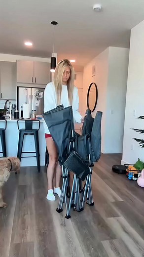 TANYIKI Folding Bed Cot with 2 Sided Mattress Compact &amp; Portable...