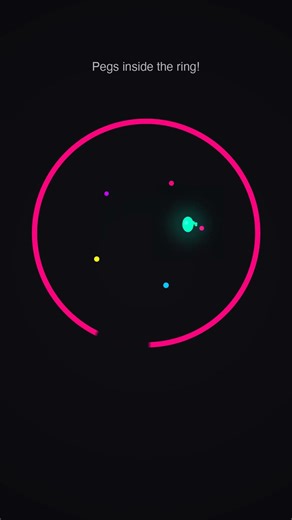 Pegs inside the ring!