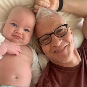 Anderson Cooper’s Son Wyatt Watches Him on TV for the First Time in Adorable Photo