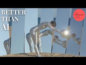 Art Performance "Birth Of A Sparkling World" + Behind-The-Scenes/Beautiful Art Nude Shoot