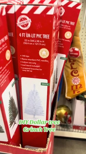 I’ve started decorating for Christmas and we made this DIY dollar Tree Grinch Tree! It turned out so cute! Have you started decorating? I’m not done so show me your favorite Christmas tree! | Lindsey Rushing Smith