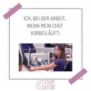"Bin IMMER fleißig!"  #sprüche #meme #gif #lustigesprüche #sprüche #zitate #lustig #instagood #instalike #instacool #instadaily #bestoftheday #potd #qotd #smile #fun #lifestyle #okmag : tenor.com | OK! Magazin | Facebook