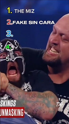 Top 5 WWE Mask Reveals That Shocked The World 😱 | Unmasked Moments You’ll Never Forget