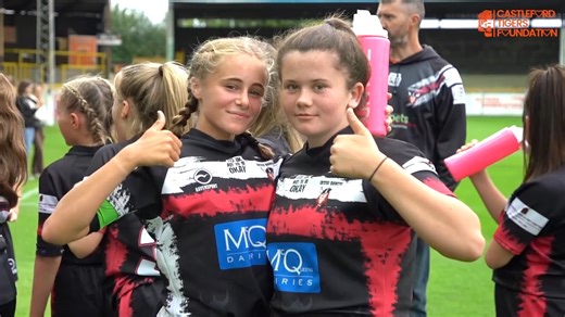 🤗 We always enjoy welcoming the next generation of Tigresses to The Jungle and we can't wait for our Girls TTP sessions to get underway later this month! Limited spaces for U14s, U16s, and over 16s are available, so sign up via the link below ⤵️ https://castlefordtigers.com/article.php?id=8653 #COYF | Castleford Tigers