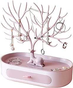 Tree Jewelry Holder, Jewelry Tree Stand Organizer, Jewlery Holder, Jewlery Stand, Jewelry Tower Rack, Jewelry Storage Rack, Jewelry Holder Stand, Necklace Holder Stand, Earring Holder Organizer Stand