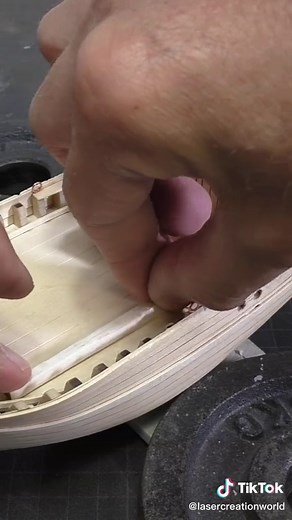 DIY Fishing Boat Build with Full Wood Part 1 | Laser Cutter Wood Cutting