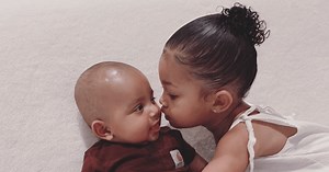 Kim Kardashian Shares Insta Photo of Psalm West and Stormi Webster
