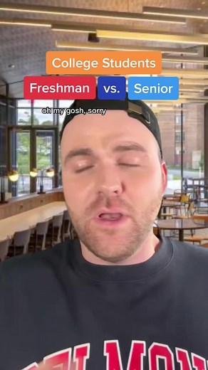 College Students: Freshman vs. Senior #collegelife #collegefreshman | Scott Frenzel