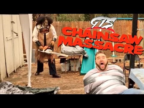 LEATHERFACE ATTACKS HOSTAGE WITH CHAINSAW! SHOCKING GTS U.S. CHAMPIONSHIP WRESTLING MATCH!