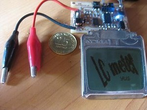 LC meter (PIC16F876A & N3310LCD)