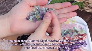 400pcs Natural Chip Stone Beads for Jewelry Making Labradorite 5-8mm Irregular Gemstones Healing Crystal Loose Rocks Bead Hole Drilled for Ring Earrings Necklace Bracelet Making DIY Art Crafts