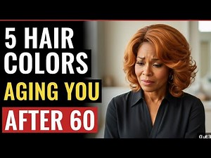 5 HAIR COLORS AGING YOU AFTER 60 AND 3 THAT MAKE YOU LOOK YOUNG AND RADIANT.